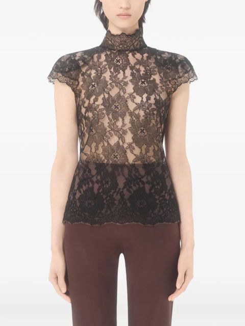 Valentino Garavani Lace Top - Black