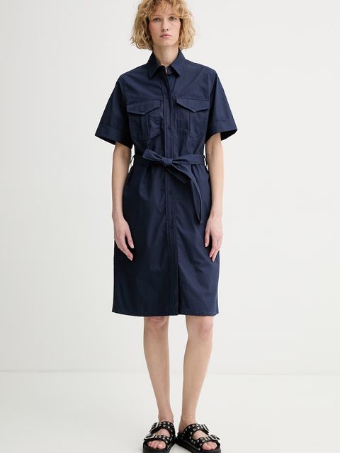 A.P.C. sukienka bawełniana ROBE EVY - zdjęcie produktu nr 1