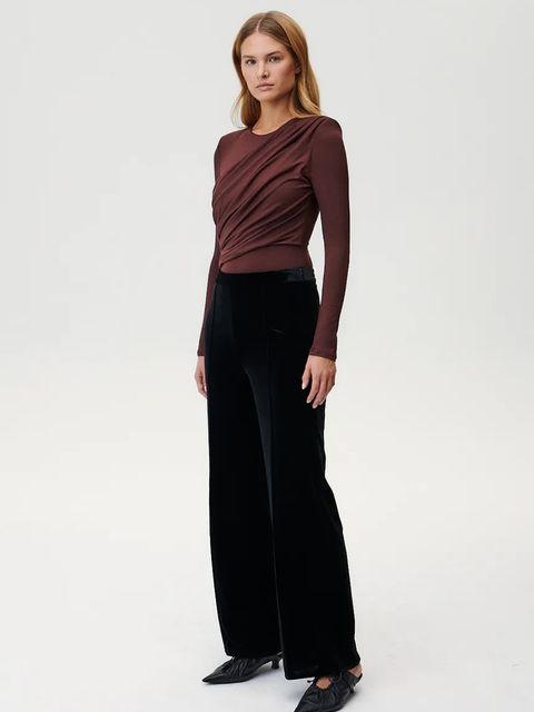 Undress Code body Thong damska kolor brązowy gładka 811