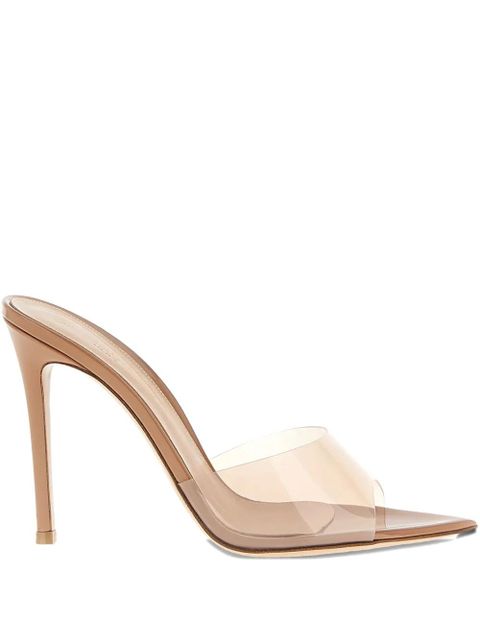 Gianvito Rossi Elle pointed-toe sandals - Neutrals - zdjęcie produktu nr 1