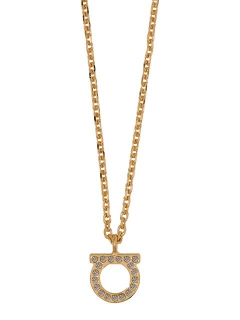 Ferragamo S Gancini crystals necklace - Gold - zdjęcie produktu nr 2