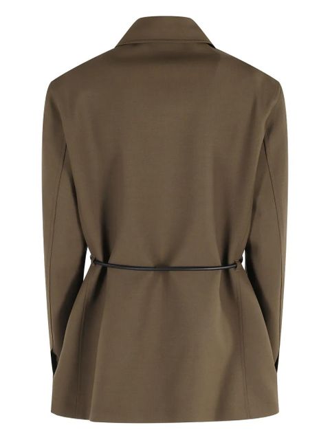 Róhe belted wool jacket - Green - zdjęcie produktu nr 2