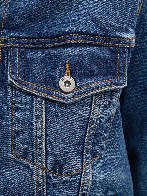 United Colors of Benetton kurtka jeansowa