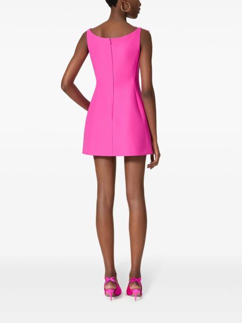 Valentino Garavani bow-detail Crepe Couture dress - Pink