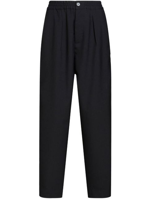 Marni pleated wool trousers - Black - zdjęcie produktu nr 1