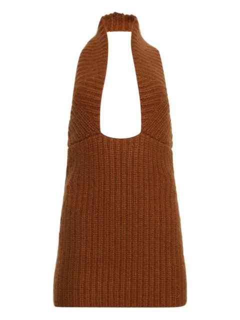 Christopher Esber Lennox mini dress - Brown - zdjęcie produktu nr 1