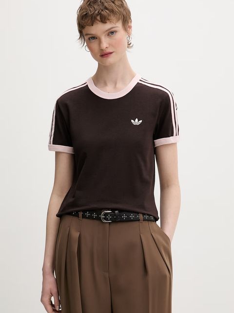 adidas Originals t-shirt damski bawełniany z elastanem - zdjęcie produktu nr 2