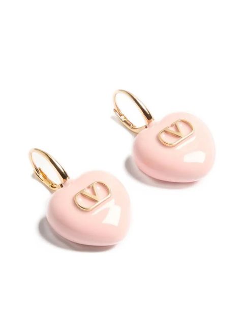 Valentino Garavani Coeur Royal earrings - Pink