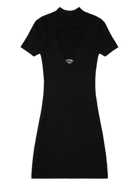 Diesel M-OLYMPE cut-out plaque dress - Black - zdjęcie produktu nr 1
