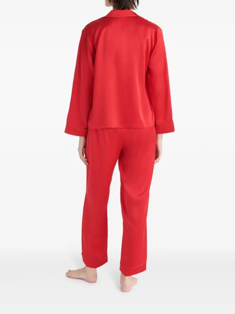 ERES Mondain pyjama trousers - Red