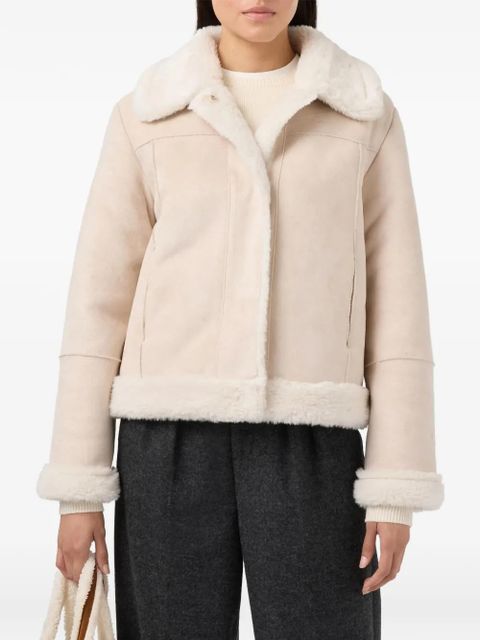 MC2 Saint Barth Lorayne faux-shearling-collar jacket - Neutrals