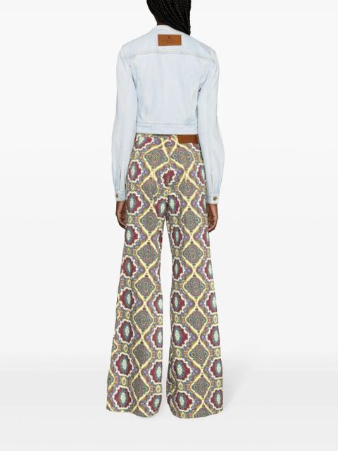 ETRO high-rise flared jeans - White