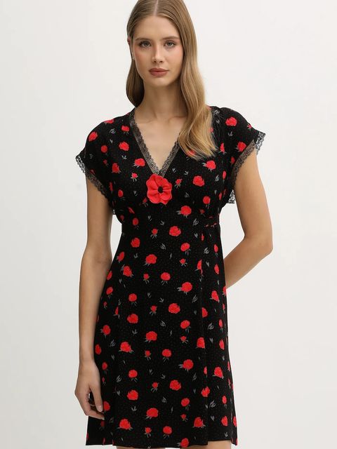 The Sleeper sukienka kolor czarny mini prosta PMNDR02F017L - zdjęcie produktu nr 1