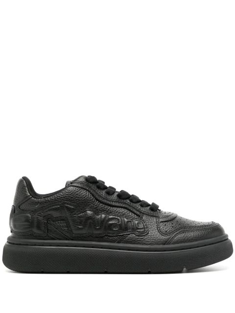 Alexander Wang Puff logo-embossed sneakers - Black - zdjęcie produktu nr 1