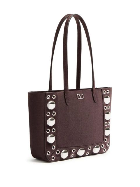 Valentino Garavani mini Nellcote tote bag - Brown