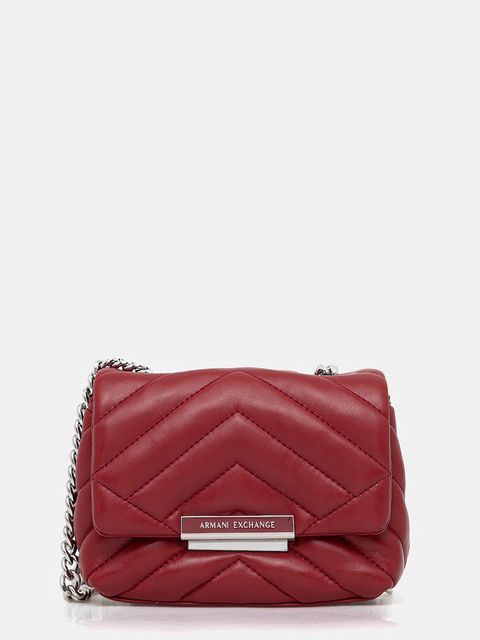 Armani Exchange torebka kolor czerwony 948587 4R742 - zdjęcie produktu nr 1