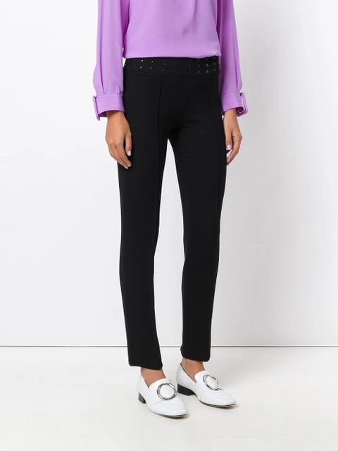 PUCCI embellished waist cropped trousers - Black