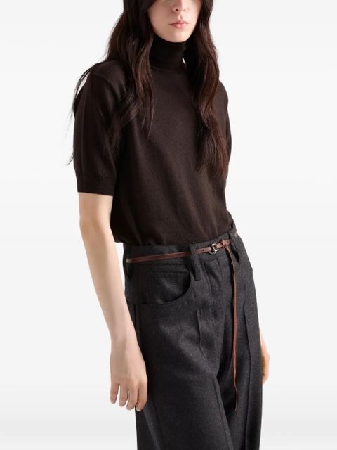 Prada turtleneck T-shirt - Brown - zdjęcie produktu nr 1