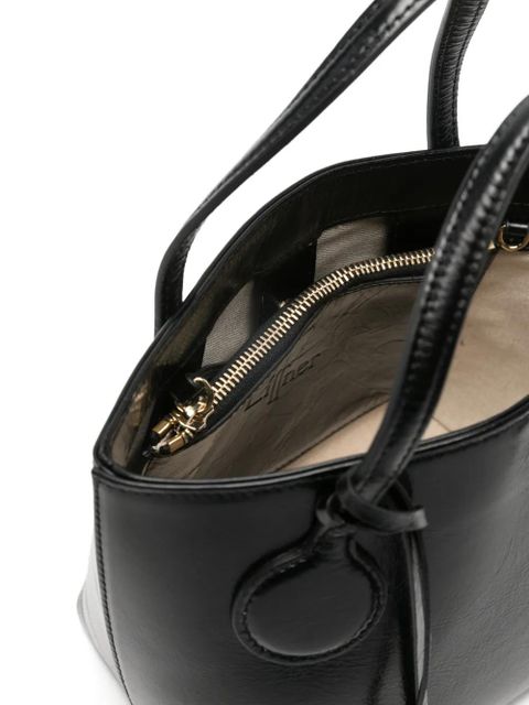 Liffner Sprout charm-detail tote bag - Black