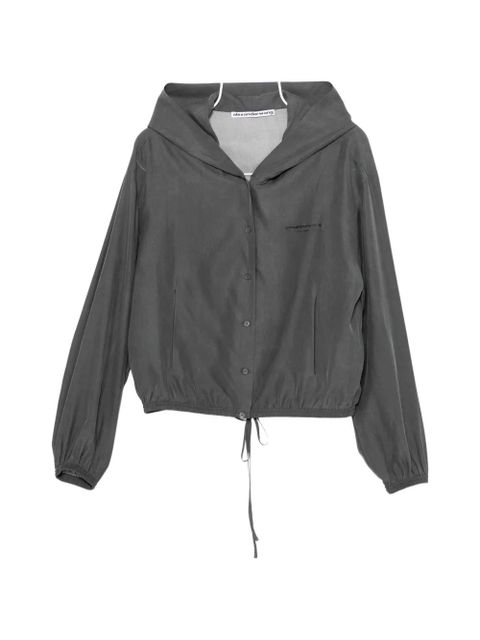 Alexander Wang buttoned oversized jacket - Grey - zdjęcie produktu nr 1