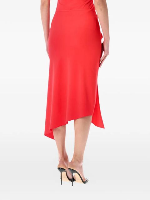 Coperni Flower midi skirt - Red - zdjęcie produktu nr 2