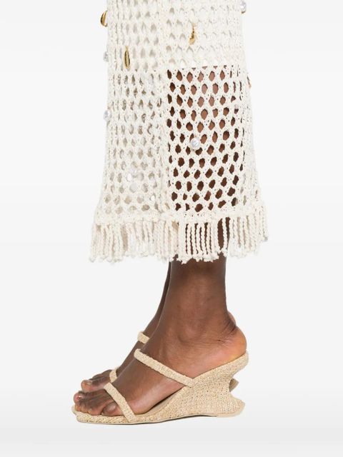 Simkhai knit midi dress - Neutrals