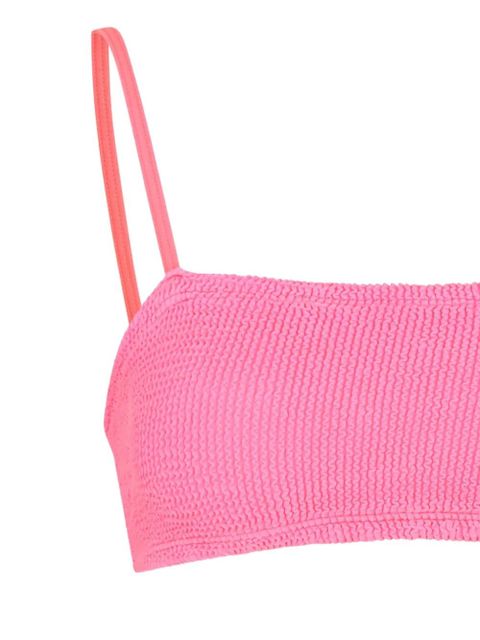 Hunza G Gigi crinkled bikini set - Pink