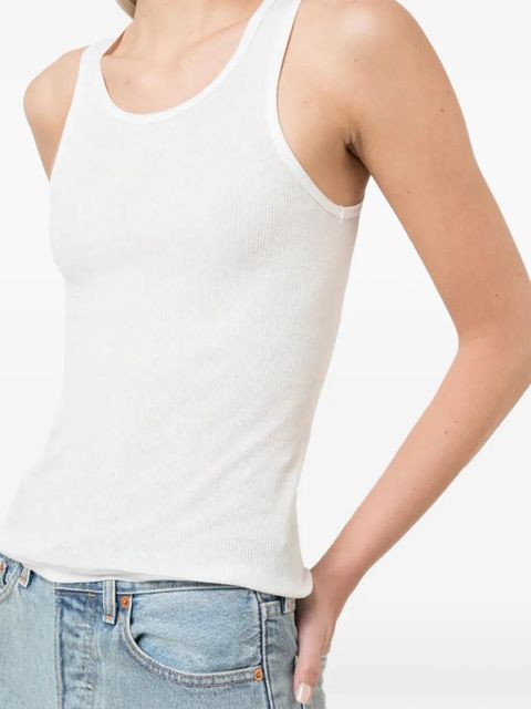 WARDROBE.NYC ribbed tank top - White