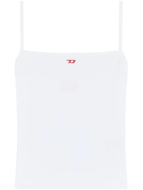 Diesel T-Hop-D logo-appliqué tank top - White - zdjęcie produktu nr 1