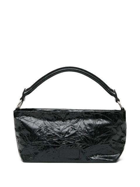 MM6 Maison Margiela textured top-handle shoulder bag - Black - zdjęcie produktu nr 1