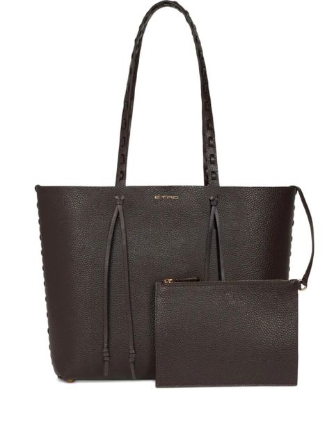 ETRO braided-handle tote bag - Brown - zdjęcie produktu nr 1