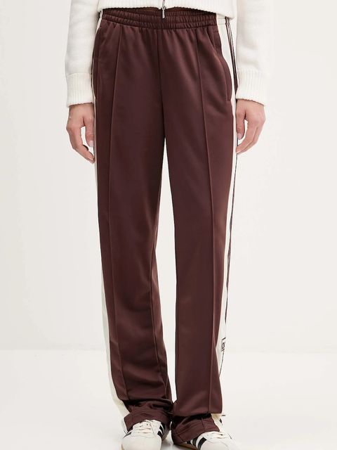 adidas Originals spodnie dresowe Adibreak damskie kolor brązowy z aplikacją KD2518 - zdjęcie produktu nr 1