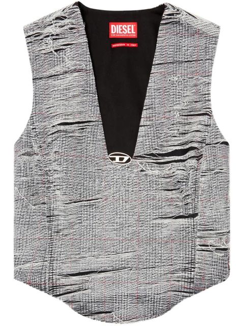 Diesel De-Laris top - Grey - zdjęcie produktu nr 1