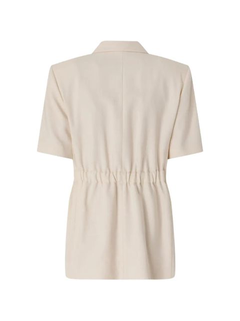 PINKO short-sleeved blazer - Neutrals - zdjęcie produktu nr 2