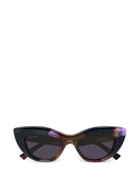 Gucci Eyewear cat-eye sunglasses - Black - zdjęcie produktu nr 1