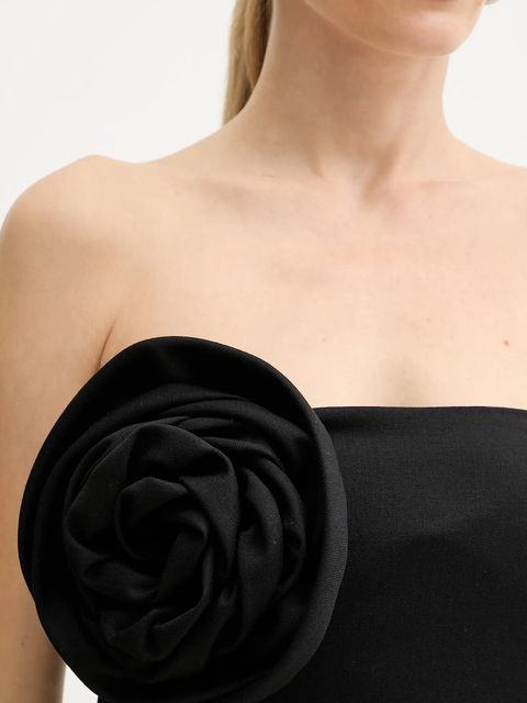 Marella sukienka kolor czarny midi dopasowana 2523226032200