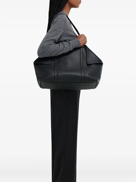 Ferragamo large folded-sides tote bag - Black - zdjęcie produktu nr 2