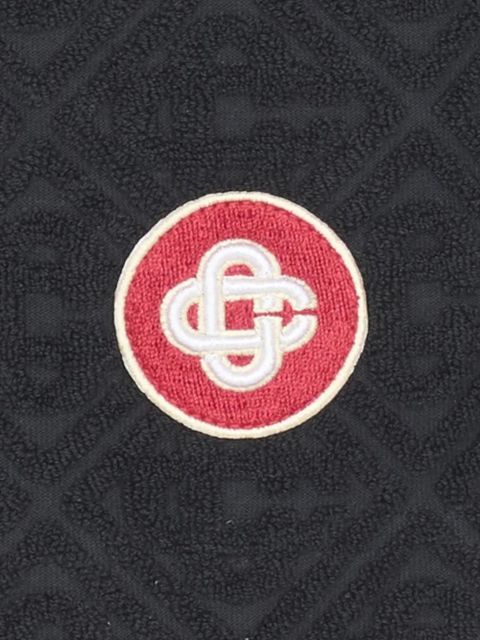 Casablanca monogram terry-cloth shorts - Black