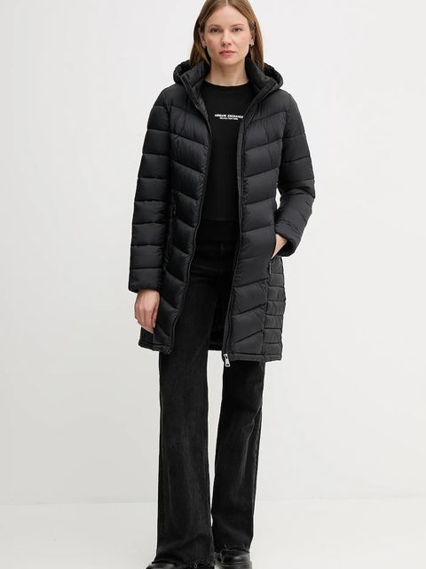 Dkny kurtka kolor czarny zimowa DLEMPR21 - zdjęcie produktu nr 2