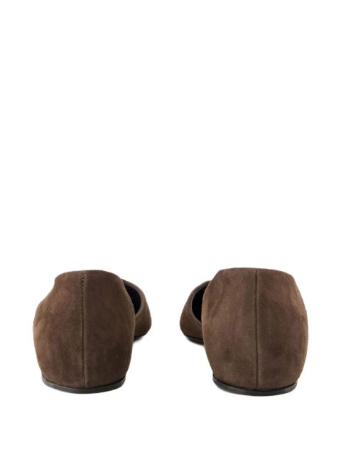 TOTEME T-strap ballet flats - Brown