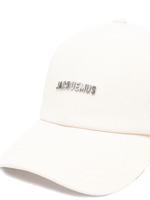 Jacquemus Gadjo baseball cap - Neutrals