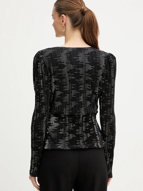 Morgan bluzka damska kolor czarny TCASHOU - zdjęcie produktu nr 2