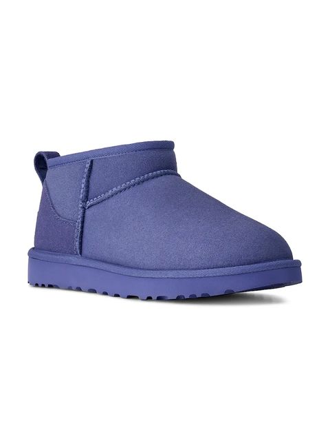 UGG śniegowce zamszowe W Classic Ultra Mini - zdjęcie produktu nr 1