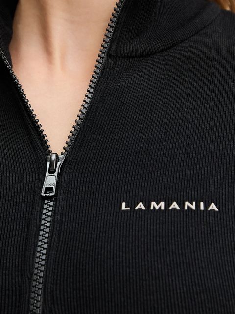 La Mania sukienka SPORTY 3 kolor czarny mini dopasowana SPORTY.3