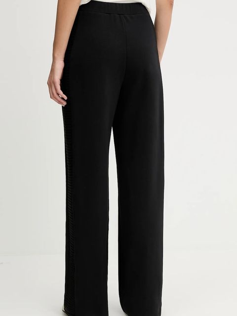 Guess spodnie dresowe DORA damskie kolor czarny gładkie V5BB11 K1981 - zdjęcie produktu nr 2