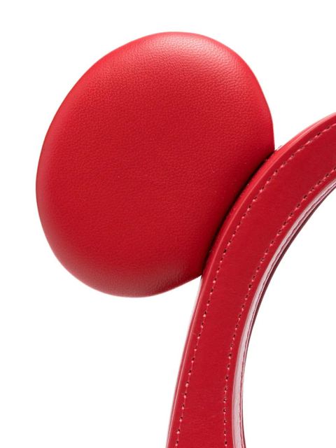 Coperni x Disney Swipe leather tote bag - Red