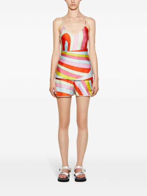 PUCCI Iride-print silk camisole top - Pink - zdjęcie produktu nr 2