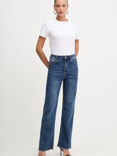 Pinko t-shirt bawełniany damski kolor biały 101752 A2RD - zdjęcie produktu nr 2