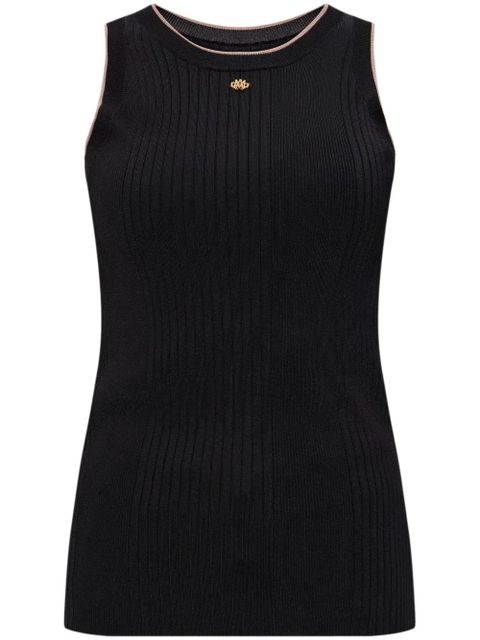 AMIRI logo-plaque tank top - Black - zdjęcie produktu nr 1