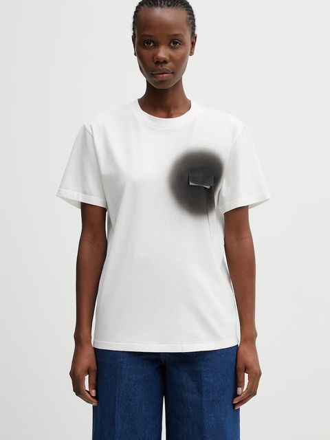 MM6 Maison Margiela t-shirt bawełniany - zdjęcie produktu nr 1